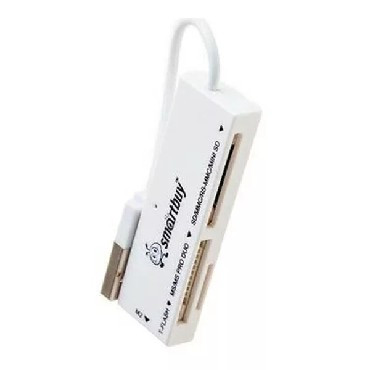 Устройство чтения карт памяти SMARTBUY (SBR-717-W) белый