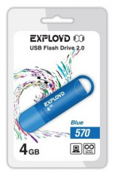 USB флэш-накопитель EXPLOYD 4GB-570-синий