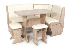 Набор мебели для кухни БИТЕЛ ОРХИДЕЯ Дуб Сонома/Крем (кремовый) (4 кор)