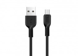 Дата-кабель microUSB HOCO (6957531061168) X13 USB (m)-microUSB (m) 1.0м - черный