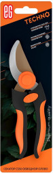 Секатор ЕГ (811) Techno Секатор CS50 обводной покр олово TPR оранжевый, сталь