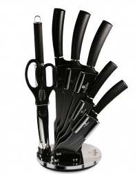 Наборы ножей BERLINGER HAUS BH-2565 Black Silver Collection Набор ножей на подставке 8 пр.