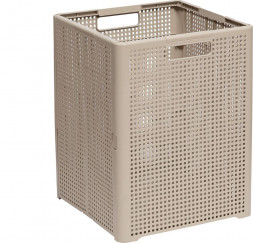 Корзина VIOLET Корзина складная "Лофт" 50л (латте) 895020