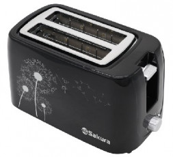 Тостер SAKURA SA-7608BK 750Вт