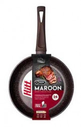 Сковорода HITT HM1026 Сковорода HITT Maroon 26см а/п М3752