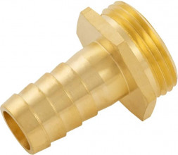 Штуцер DENZEL Штуцер для шланга 3/4" с наружной резьбой G1" Denzel 97272