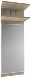 Зеркало АНРЭКС OSKAR Зеркало 1N, цвет дуб Санремо