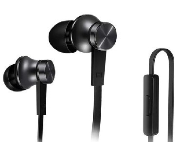 Наушники вкладыши проводные XIAOMI MI PISTON BASIC EDITION BLACK (ZBW4354TY)