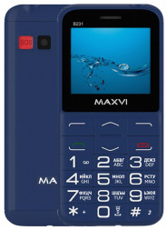 Телефон мобильный MAXVI B231 Blue