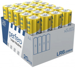 Батарейки PERFEO (PF LR6/20BOX) LR6/20BOX Super Alkaline