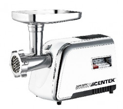Мясорубка CENTEK CT-1602 белый/хром