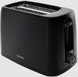 Электрический тостер RAGEX R1302, 650Вт, цвет: 000 (черный), КИТАЙ RAGEX R1302, 650Вт, цвет черный