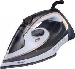 Утюг HYUNDAI H-SI01230 3100Вт черный/белый