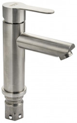 Смеситель для раковины BRIMIX 9351 Смеситель на раковину, шаровый, литой корпус, прямой излив, из нержавеющей стали марки 201, серии СТАНДАРТ