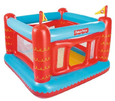 Бассейны BESTWAY 93504 Надувной батут Fisher Price 175х173х135см (003771)