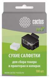 Сухие салфетки CACTUS CS-P2003E, 100 шт