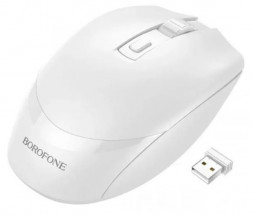 Мышь BOROFONE (6974443389999) BG7 White - Bluetooth