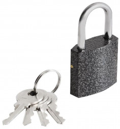 Замок навесной SMARTBUY (SBT-LK-4007) черный