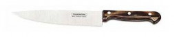 Нож TRAMONTINA И8040 Нож шеф-повара Polywood 20см в блистере коричневый 21131/198