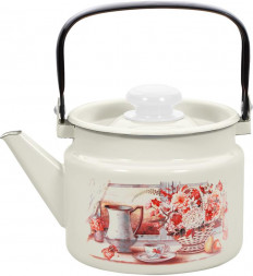 Чайник ЛЫСЬВА 27104П2 Летний этюд эмал 2,0л