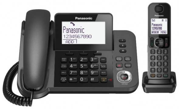 Телефон цифровой PANASONIC KX-TGF320RUM