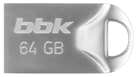 USB флеш накопитель BBK 064G-TG106 металлик, 64Гб, USB2.0, TG серия