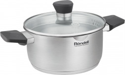 RONDELL Strike Grey Ultra RDS-1948 2.8л. d=20см (с крышкой) стальной