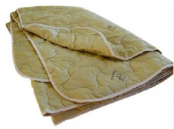 Постельные принадлежности ОРИОН 00-00001873 Одеяло верблюжья шерсть облегченное 1,5 сп, микрофибра