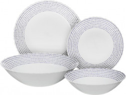 Набор столовой посуды MILLIMI Азуль Набор столовой посуды 19 пр., опаловое стекло 818-008 818-008