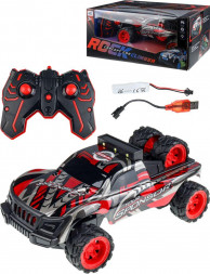 Игрушка NO NAME Машинка на Р/У, со светом, цвет красный; 21,5х13,5х10см (Арт. Y13651778)