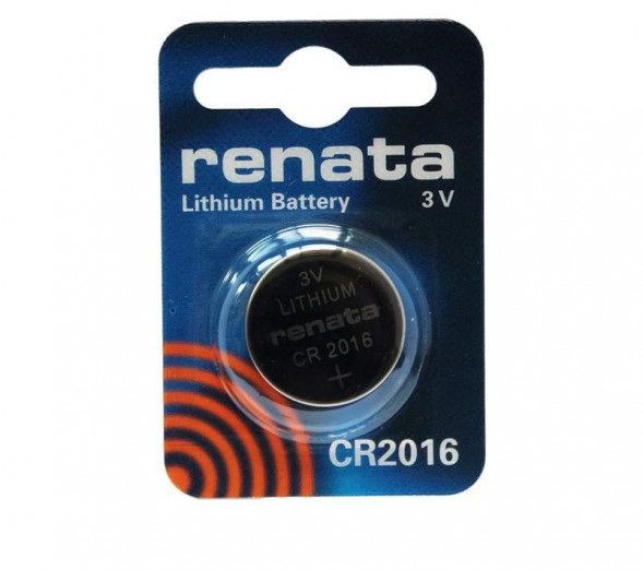 Элементы питания RENATA (12709) CR2016-1BL