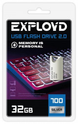 USB-флэш EXPLOYD EX-32GB-700-Silver 2.0
