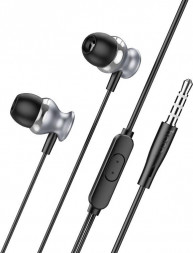 Наушники HOCO (6931474789808) M106 Metal Grey