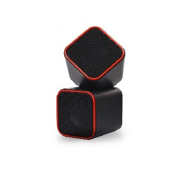 Компьютерная акустика SMARTBUY (SBA-2590) CUTE 6Вт/USB черно-оранжевая