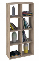 Стеллаж POLINI Стеллаж Polini Home Smart Кубический 8 секции, дуб (1кор)