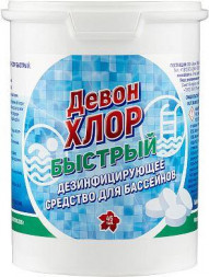 ДЕВОН-ХЛОР быстрый, в таблетках по 20г., 0,9 кг 104309