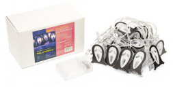 Гирлянда FUNRAY "Halloween-2", маски, 2,85м, 20LED, теплый белый, 3*АА