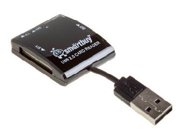 Устройство чтения карт памяти SMARTBUY (SBR-713-K) черный