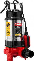 Насос ЗУБР НПФ-1100-Р Насос фекальный погружной для загрязненной воды