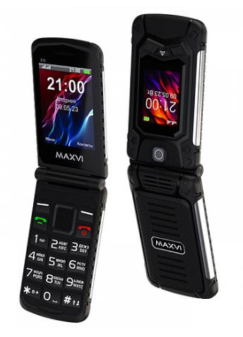 Телефон мобильный MAXVI E10 Black