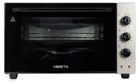 Мини печь VESTA MP-V 2342 E Серо/Чёрная