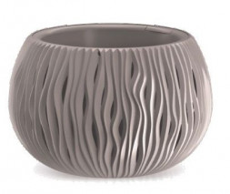 Кашпо PROSPERPLAST Кашпо SANDY BOWL DSK370-7529U мокко 2пр 9л