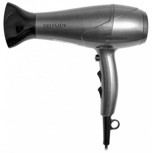 Фен DELTA LUX DE-5000 серый
