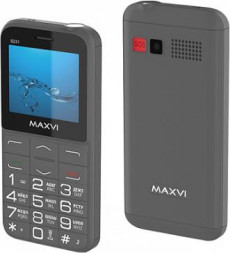 Телефон мобильный MAXVI B231 Grey