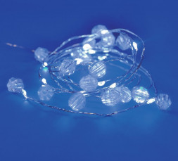 Гирлянда UNIEL (UL-00008621) ULD-S1900-020/STB/2AA WHITE IP20 BEADS MINI