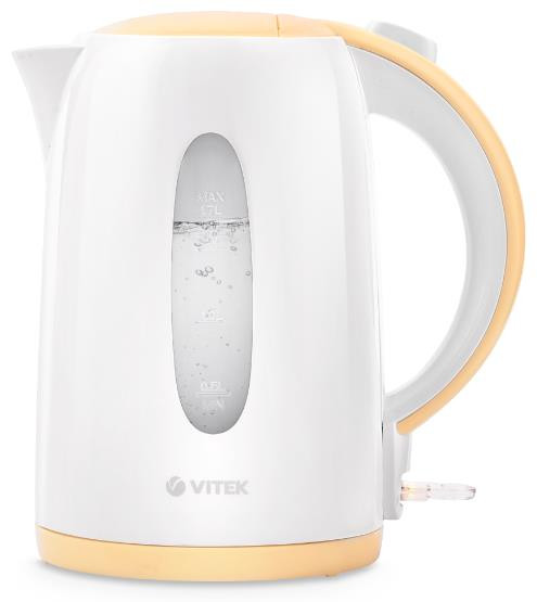 Чайник VITEK VT-7078 (MC) белый/бежевый
