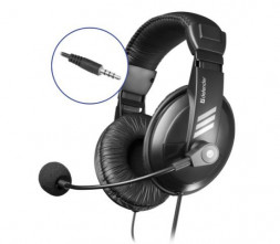 Наушники-гарнитура DEFENDER (63755) GRYPHON 750 черный 4-pin