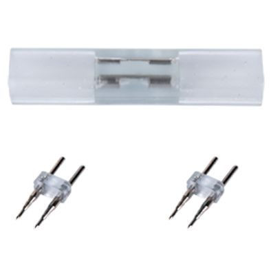 аксессуары для светильников ECOLA SCNN12ESB LED STRIP 220V CONNECTOR комплект для упрощенного соединения лента-лента 2-х конт для ленты IP68 12X7