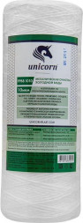 Картридж UNICORN механический из ППР шнура для фильтров типа 10 ВВ 10 микрон РР ВВ 1010