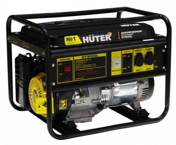 генератор бензиновый HUTER DY8000L